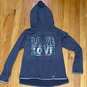 Xersion Girls Zipper Hoodie